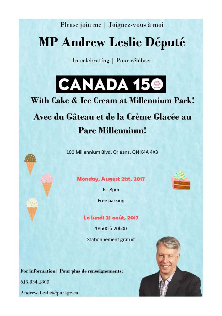 Cake and Ice Cream in the Park - Aug 21st Invitation
